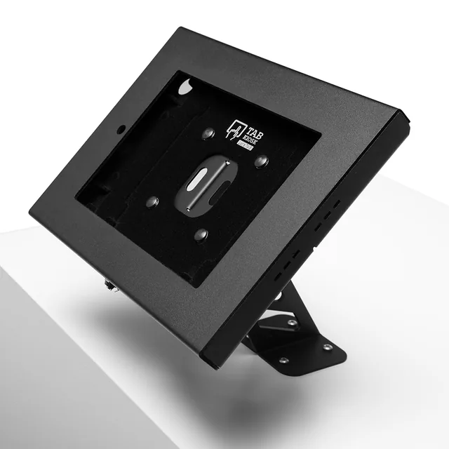 TabKiosk Tabletop Power Long — wykończenie i branding