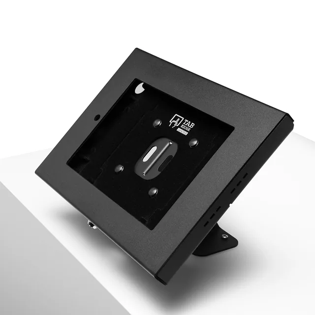 TabKiosk Tabletop Power Short — wykończenie i branding